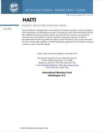 (2014) Haiti Poverty Reduction Strategy Paper
