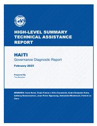 (2025-02) Haiti Governance Diagnostic: High-Level Summary Technical Assistance Report, February 2025