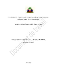 National Recovery Plan for the Haitian Coffee Value Chain