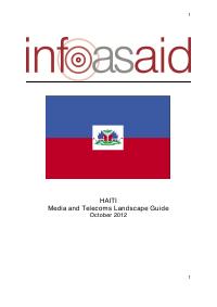 Haiti Media and Telecoms Landscape Guide