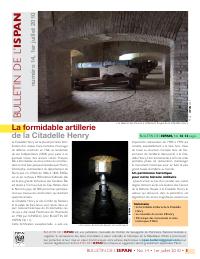 (2010-07) Bulletin of the ISPAN, No. 14: The Formidable Artillery of the Citadelle Henry