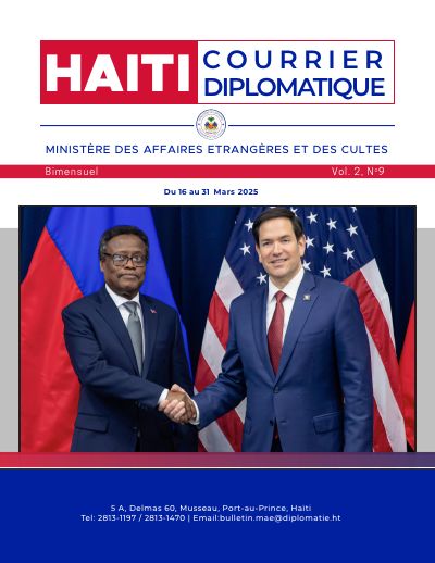 Courrier diplomatique : Volume 2, no 9, du 16 au 31 mars 2025