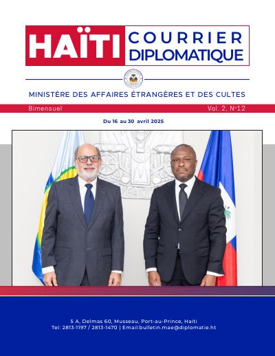 Kourye diplomatik: Volim 2, no 12, 16 a 30 avril 2025