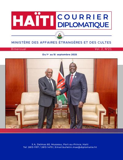 Courrier diplomatique : Volume 2, no 21, du 1er au 15 septembre 2025