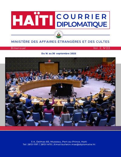 Courrier diplomatique : Volume 2, no 23, du 16 au 30 septembre 2025