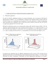 General Census of Agriculture: agricultural holders and holdings