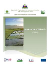 State of the Rice Sector, 2014-2015