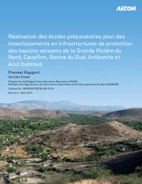 (2015) Preparatory Studies for Watershed Protection Investments: First Final Report