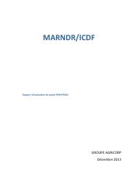 Evaluation of the PPAFPSDSD Project, Savane Diane