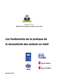 The Foundations of the Practice of Child Domestic Service in Haiti