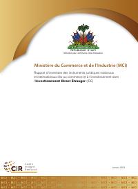 (2023-01) Inventory of National and International Legal Instruments Relating to Trade and Investment, Including FDI