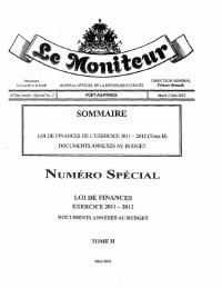 (FY2011-2012) Annexes to the General Budget