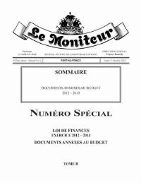 (FY2012-2013) Annexes to the General Budget