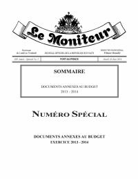 (2014-06) FY2013-2014 Budget Annexes: Statement of Motives and Macroeconomic Framework