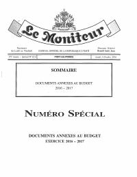 (2016-10) Annexes to the FY2016-2017 General Budget: Statement of Motives and Macroeconomic Framework