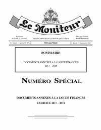(FY2017-2018) Annexes to the General Budget