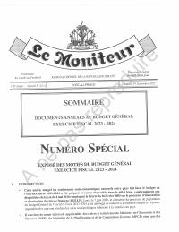 (2023-09) Budget Annex: Statement of Reasons and Macroeconomic Framework, FY2023-2024