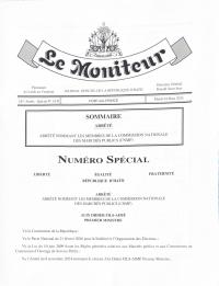 Order Appointing the Members of the National Public Procurement Commission (CNMP)