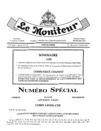 (2016-05-04) Loi remplaçant le Décret du 16 février 2005 sur le processus d'élaboration et d'exécution des lois de finances
