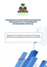 (2023-S1) Rapò sou aplikasyon refòm finans piblik yo, janvye rive jen 2023