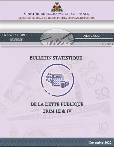 Public Debt Statistical Bulletin, Third and Fourth Quarters of Fiscal Year 2021-2022 (DGTCP)