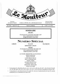 (FY2025) Decree establishing the revised budget of the Republic of Haiti