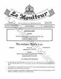 (FY2026) Dekre ki etabli bidjè rektifikatif Repiblik Ayiti pou egzèsis fiskal 2025-2026