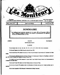 (1993-05) Revised Budget of the Republic of Haiti, Fiscal Year 1992-1993
