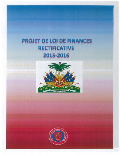 Draft amended finance law for FY 2015-2016 (Projet de loi de finances rectificative), May 2016 version