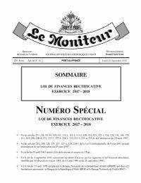 (2018-09) Revised Budget of the Republic of Haiti, Fiscal Year 2017-2018