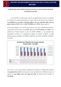 (2025-05) Movements on the Public Payroll, May 2025