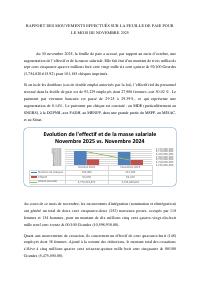 (2025-11) Payroll Movements Report, November 2025