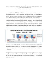 (2025-12) Payroll Movements Report, December 2025