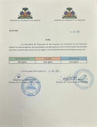 (2023-07) Notice Fixing Pump Prices for Petroleum Products