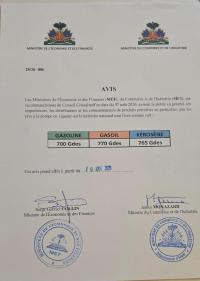 (2026-08) Notice setting pump prices for petroleum products (avis 25/26-006)