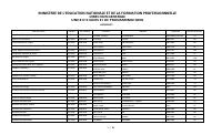 Directory of Schools in the Artibonite Department with 2012-2013 Enrolment