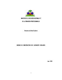 Practical Guide for School Construction