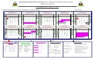School Calendar 2015-2016