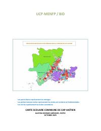 (2025-10) Commune School Map: Cap-Haïtien