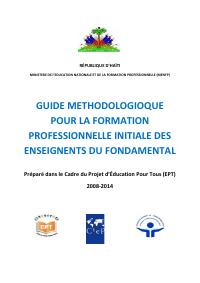 Module for the Accelerated Initial Training of Primary Teachers: Methodological Guide