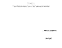 Detailed Syllabus for Biology, 1st Year of the New Secondary
