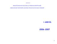 Detailed Syllabus for Haitian Creole, 1st Year of the New Secondary