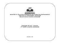 Detailed Syllabus for Spanish, 3rd Year of the New Secondary