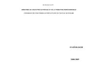 Detailed Syllabus for Geology, 2nd Year of the New Secondary