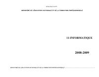 Detailed Syllabus for Computer Science, 2nd Year of the New Secondary