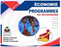 Programme remanié de l'enseignement secondaire : Économie