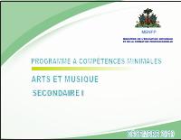 (2019-12) Minimum Competencies Programme: Arts and Music, Secondary I