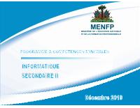 (2019-12) Minimum Competencies Programme: Computer Science, Secondary II