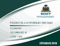 (2019-12) Minimum Competencies Programme: Economics, Secondary III (SES stream)