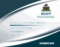 (2019-12) Minimum Competencies Programme: History and Geography, Secondary IV (SES stream)